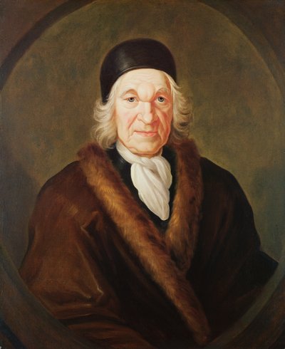Portrait of Charles de Marquetel de Saint-Evremond (c.1613-1703) c.1701 by James Parmentier